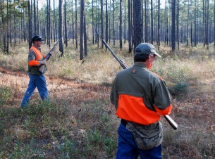 Florida Quail hunting in Northwest Florida Panhandle, Bass Fishing, Hunting Lodge, Archery
